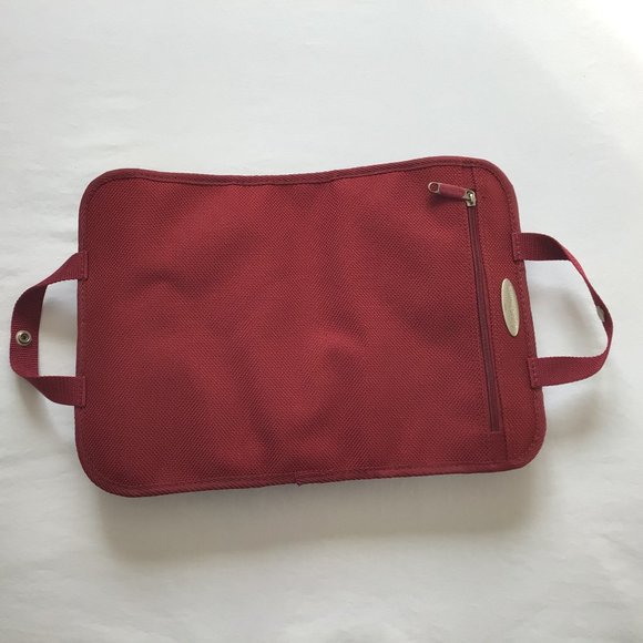 Samsonite Maroon Canvas Toiletry Bag - Picture 4 of 10